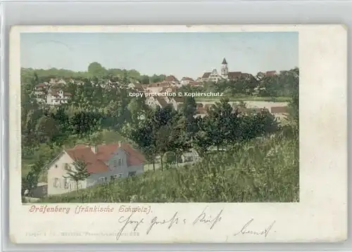 Graefenberg Oberfranken  x 1902
