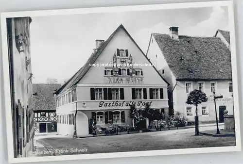 Graefenberg Oberfranken Gasthof Post * 1955
