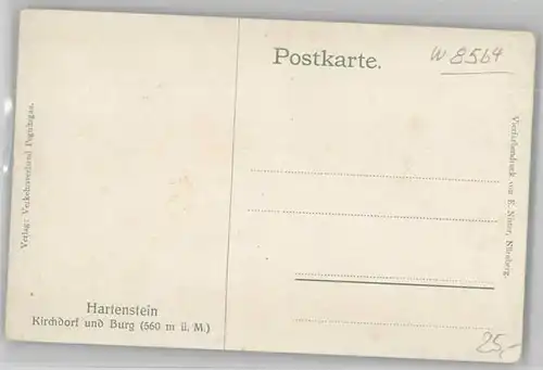 Hartenstein Mittelfranken KuenstlerC. Schmidt * 1920