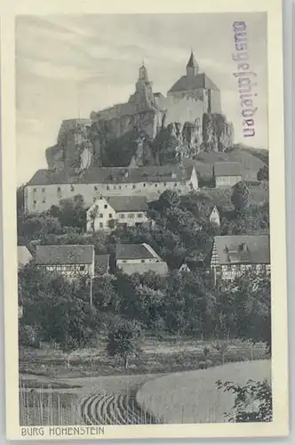 Kirchensittenbach Burg Hohenstein * 1920