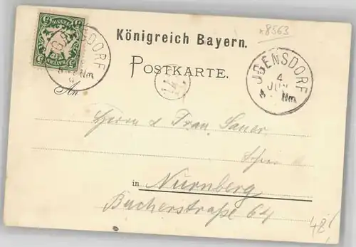 Schnaittach Rothenberg  x 1899