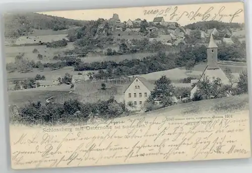 Osternohe Schlossberg x 1904