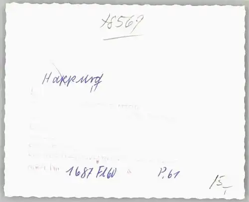 we05223 Happurg Happurg Fliegeraufnahme Stausee * 1960 Kategorie. Happurg Alte Ansichtskarten