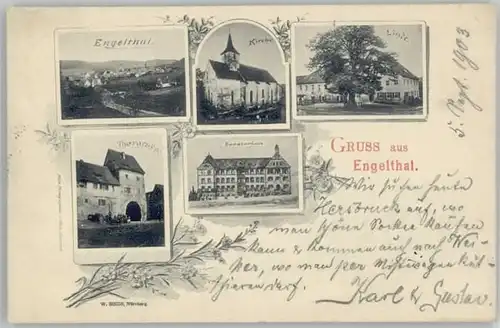 Engelthal Mittelfranken  x 1903