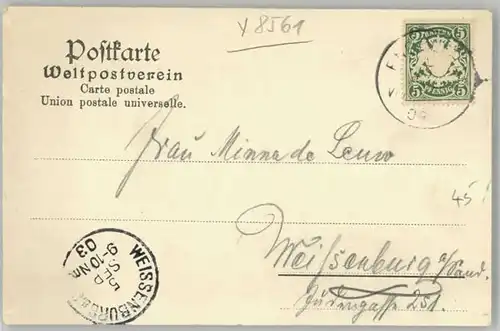 Engelthal Mittelfranken  x 1903