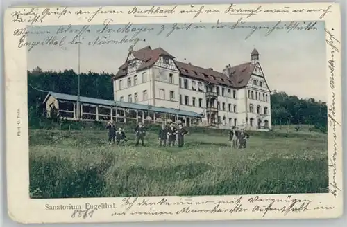 Engelthal Mittelfranken Sanatorium x 1905