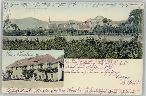 Henfenfeld Schule x 1910