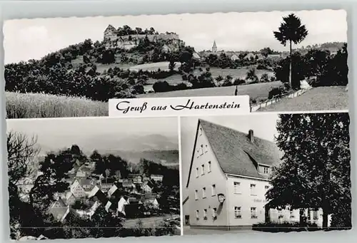 Hartenstein Mittelfranken Gasthaus zum goldenen Lamm * 1955