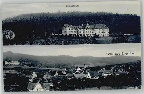 Engelthal Mittelfranken Engelthal Mittelfranken Feldpost Sanatorium x 1916 / Engelthal /Nuernberger Land LKR