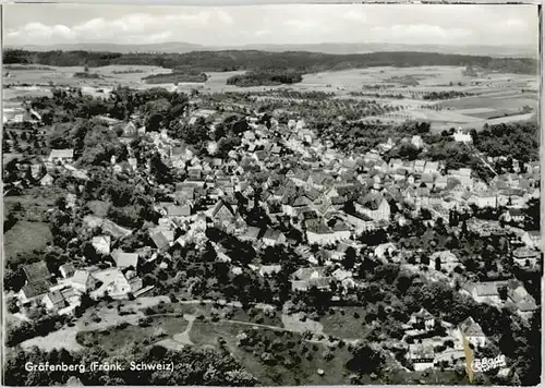 Graefenberg Oberfranken Fliegeraufnahme * 1965