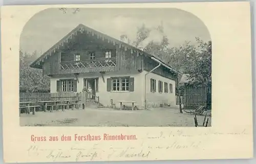 Hartenstein Mittelfranken Forsthaus Rinnenbrunn x