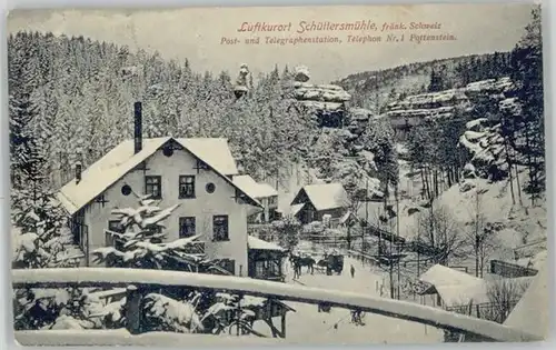 Schuettersmuehle Schuettersmuehle  x / Pottenstein /Bayreuth LKR