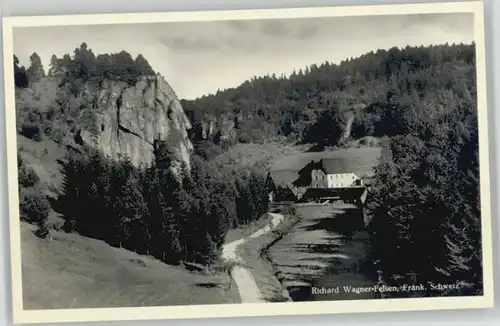 Wolfsberg Obertrubach Gasthaus Metzgerei Richard-Wagner-Felsen *