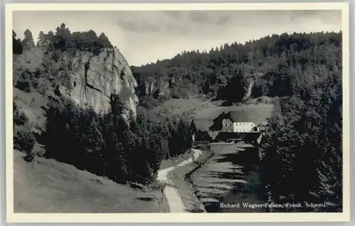 Wolfsberg Obertrubach Gasthaus Metzgerei Richard-Wagner-Felsen *