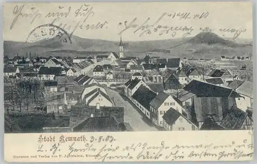 Kemnath Stadt Feldpost x 1903