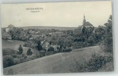 Weidenberg Weidenberg Fichtelgebirge  x 1909 / Weidenberg /Bayreuth LKR