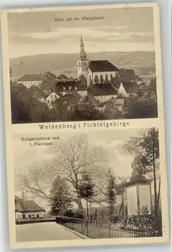 Weidenberg Weidenberg Fichtelgebirge Koenigsheide * 1920 / Weidenberg /Bayreuth LKR