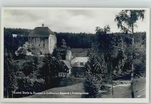 Stein Fichtelgebirge Ruine * 1940