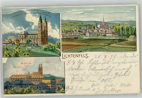 Lichtenfels Bayern Vierzehnheiligen x 1899