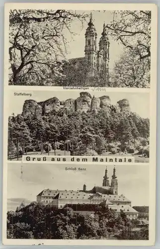 Maintal Vierzehnheiligen Schloss Banz x 1935