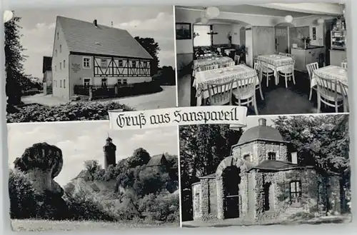 Sanspareil Gasthof Zum goldenen Loewen x 1957