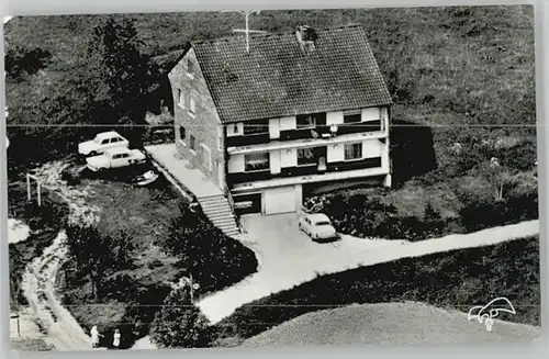 Geiselwind Gaestehaus Hannelore Mueller Fliegeraufnahme * 1955