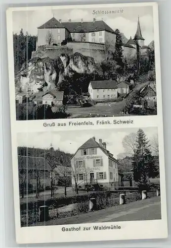 Freienfels Oberfranken Freienfels Oberfranken Gasthof Waldmuehle * 1940 / Hollfeld /Bayreuth LKR