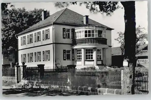Brand Oberpfalz Max Reger Haus * 1955