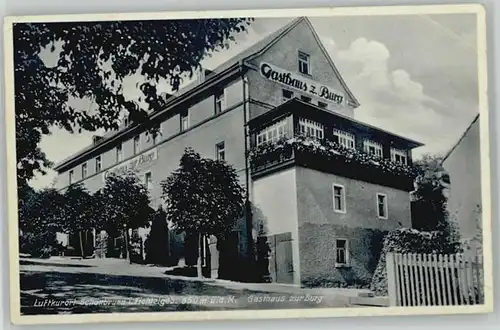 Schoenbrunn Wunsiedel Schoenbrunn Wunsiedel Gasthaus Burg x 1941 / Wunsiedel /Wunsiedel LKR