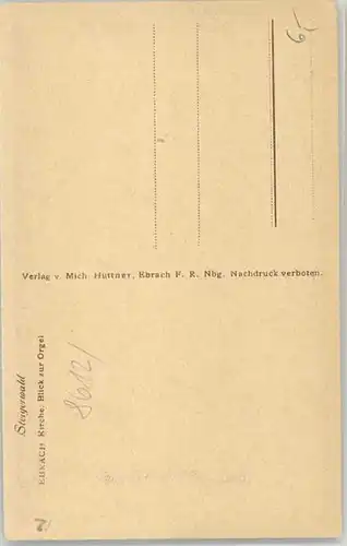 Ebrach Oberfranken  * 1920