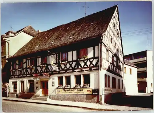 Burgebrach Hotel Goldener Hirsch * 1966