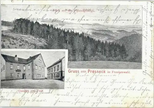 Presseck Presseck Gasthof zur Post x / Presseck /Kulmbach LKR