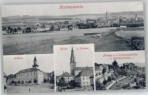 Kirchenlamitz Kirchenlamitz Rathaus Post Schwarzenbacherstrasse * / Kirchenlamitz /Wunsiedel LKR