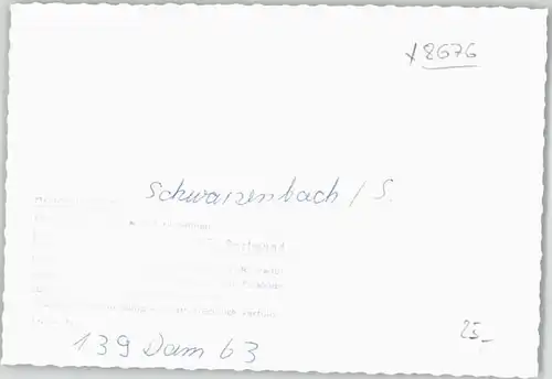Schwarzenbach Saale  *
