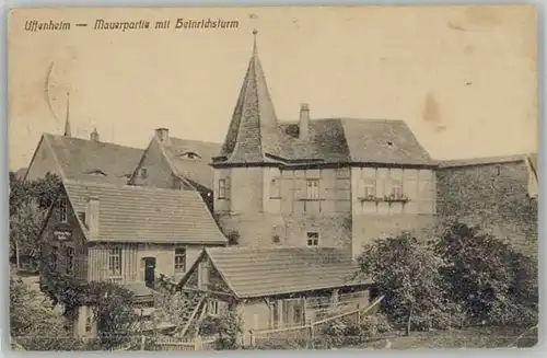 Uffenheim Mauerpartie Heinrichtsturm x