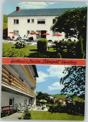 Schneeberg Unterfranken Gasthaus Pension Odenwald *