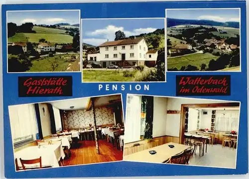 Watterbach Gaststaette Pension Hierath *