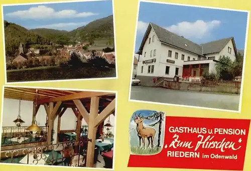 Riedern Unterfranken Gasthaus Pension zum Hirschen *