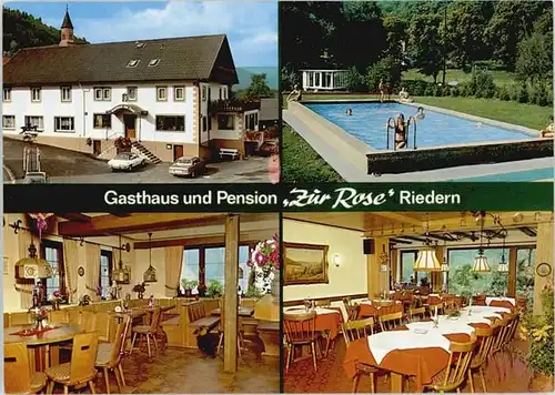 Riedern Unterfranken Gasthaus Pension zur Rose *