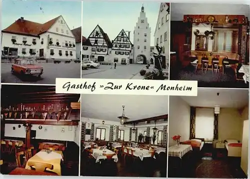 Monheim Schwaben Gasthof zur Krone x