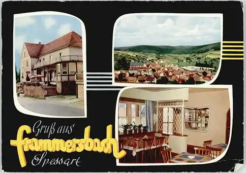 Frammersbach Gaststaette Pension Keßler x