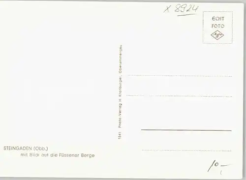 Steingaden Oberbayern Steingaden  * / Steingaden /Weilheim-Schongau LKR