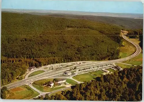 Rohrbrunn Rasthaus im Spessart Fliegeraufnahme x