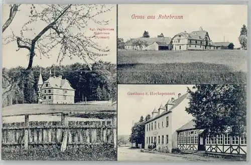 Rohrbrunn Rohrbrunn Gasthaus Hochspessart * / Weibersbrunn /Aschaffenburg LKR