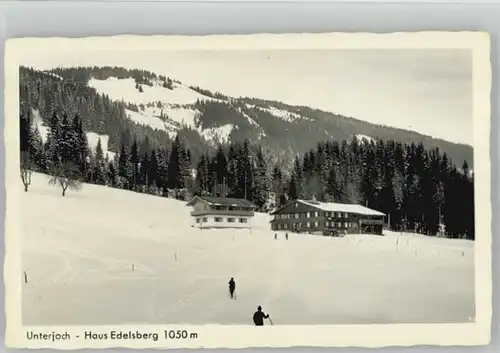 Unterjoch Haus Edelsberg x 1955