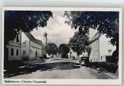 Pfaffenhausen Schwaben Hauptstrasse *