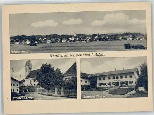 Geisenried Brauerei Stocker *