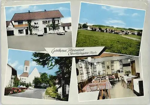 Oberthingau Gasthaus Alpenrose *