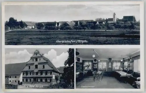 Herbishofen Memmingen Gasthaus zum golden Hirsch *