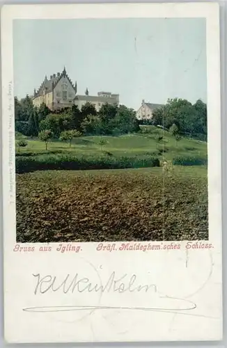 Igling Maldeghemsches Schloss x 1902